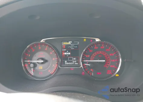 2017 Subaru Wrx Sti z USA, uszkodzony, nr VIN JF1VA2M67H9812471